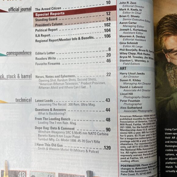 American Rifleman NRA Magazine October  2012 Vol 160 No 10 National Rifle Associ - Picture 5 of 11